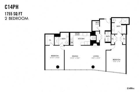 Apex C14PH(C) 2 Bedroom